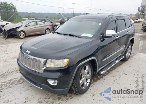 2012 Jeep Grand Cherokee Overland из США, поврежденный, VIN 1C4RJFCT8CC171305